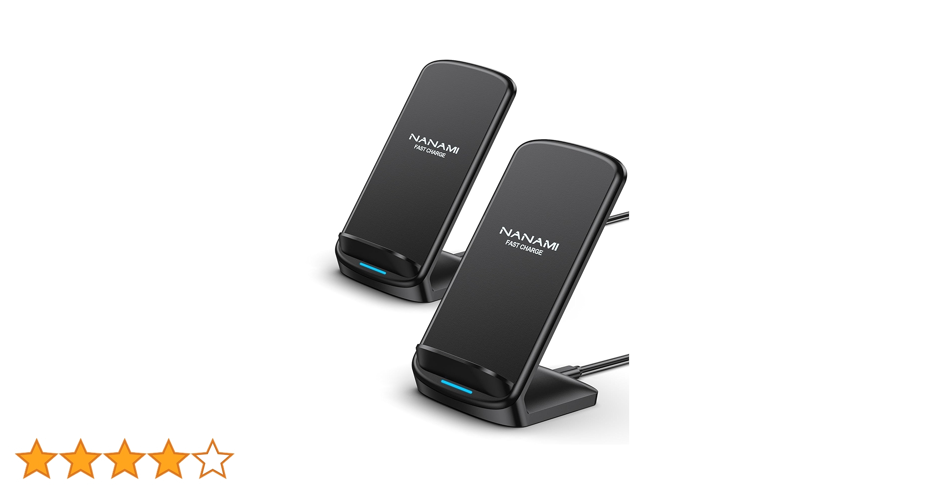 nanami 置くだけワイヤレス急速充電器 Amazon.co.jp: NANAMI ワイヤレス充電器 Qi急速 充電スタンド 2